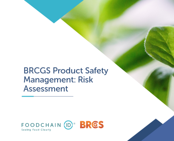 BRCGS Product Safety Management: Risk Assessment (July)