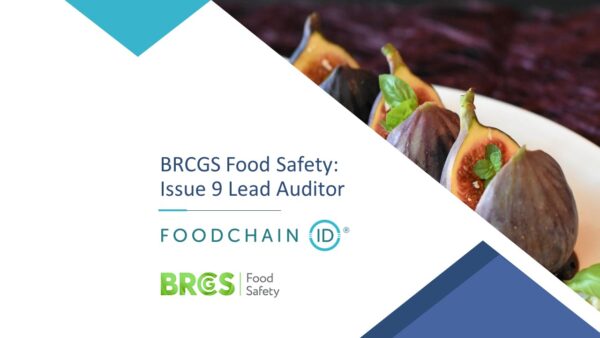 BRCGS Food Safety: Issue 9 Lead Auditor (June)