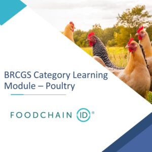 BRCGS Category Learning Module - Poultry