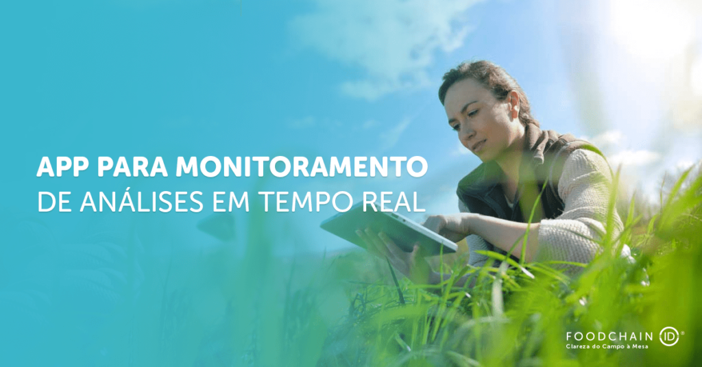 app para monitoramento das análises em tempo real