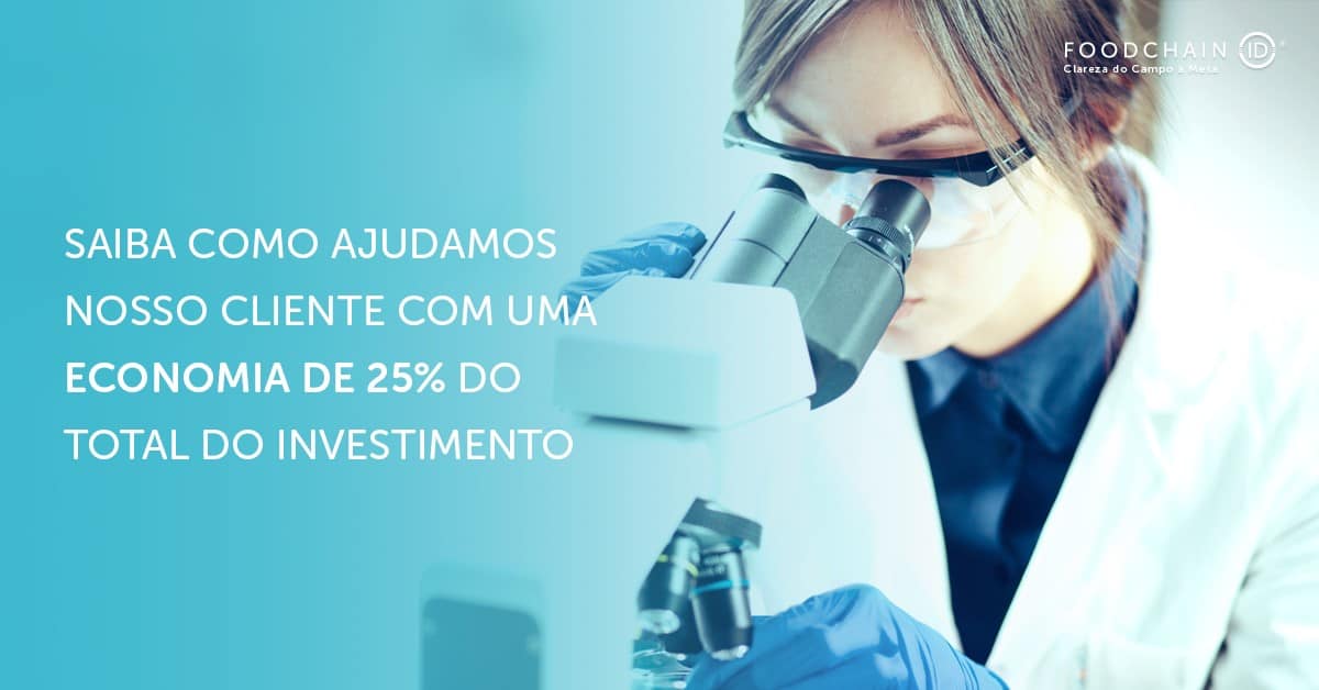 Como a FoodChain ID ajudou um cliente a economizar R$ 50 mil ao ano